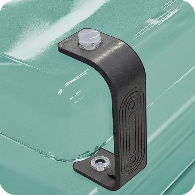 Acrimet Traditional 4 Tier Letter Tray, Front Load Design, A4 Letter Size, Desktop Organizer (Plastic) (Clear Green Color)