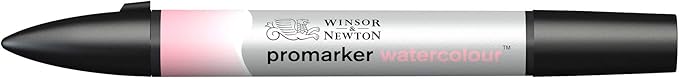 Winsor & Newton ProMarker Watercolor Marker, Pale Rose