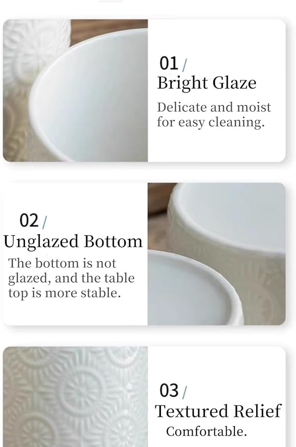 Pen Holder,Nordic Style Ceramic Waterproof Pencil Holder for Desk Simple&Modern Minimalist Makeup Organizer Multifunctional Office Supplies for Home,Kids and Schoo,White