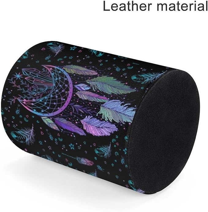 Dreamcatcher Pen Holder Pencil Organizer Cute Pencil Cup Desk Decor Makeup Brush Holder PU Multifunctional Office Suppliesfor Home Classroom School