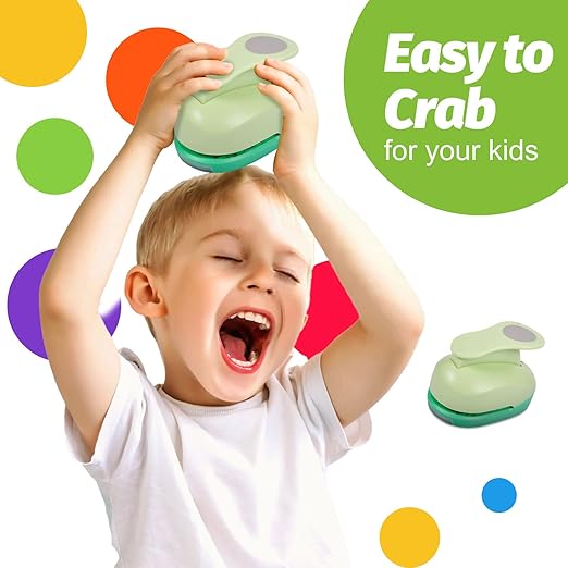 UCEC Circle Punch, 1.75 Inch Hole Punch for Crafting, Scrapbooking, Cards, Arts and Fun Projects - Handmade Paper Craft Circles