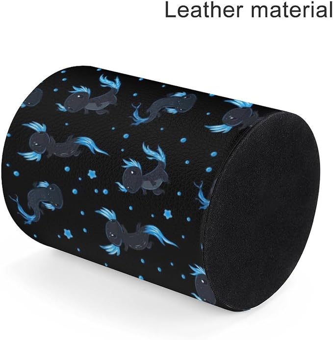 Cute Axolotls Pen Holder Pencil Organizer Cute Pencil Cup Desk Decor Makeup Brush Holder PU Multifunctional Office Suppliesfor Home Classroom School