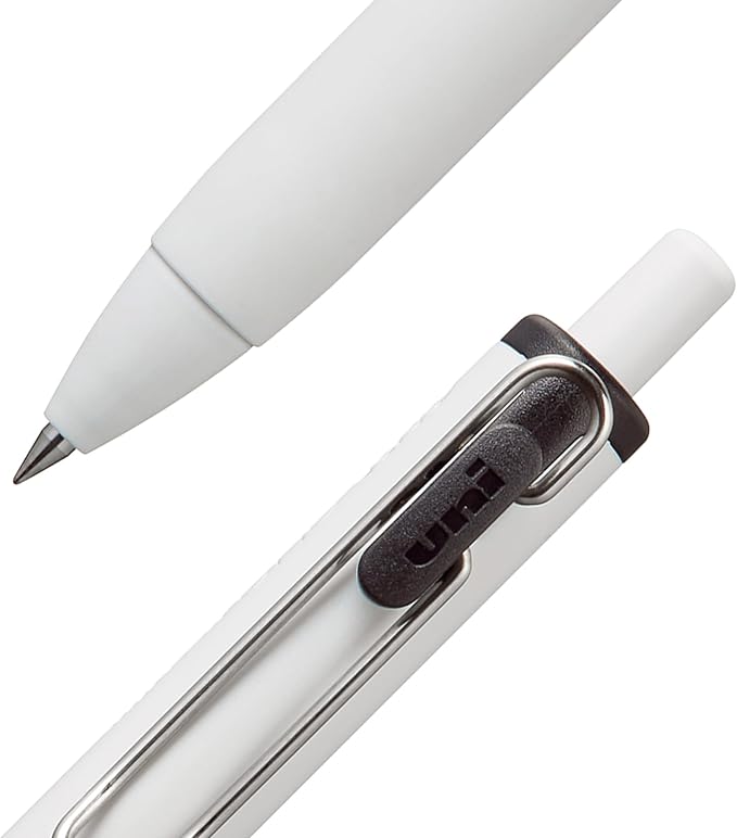 Uniball One Retractable & Refillable Gel Pen, 0.5mm Micro Tip, Black Ink, 8 Pens
