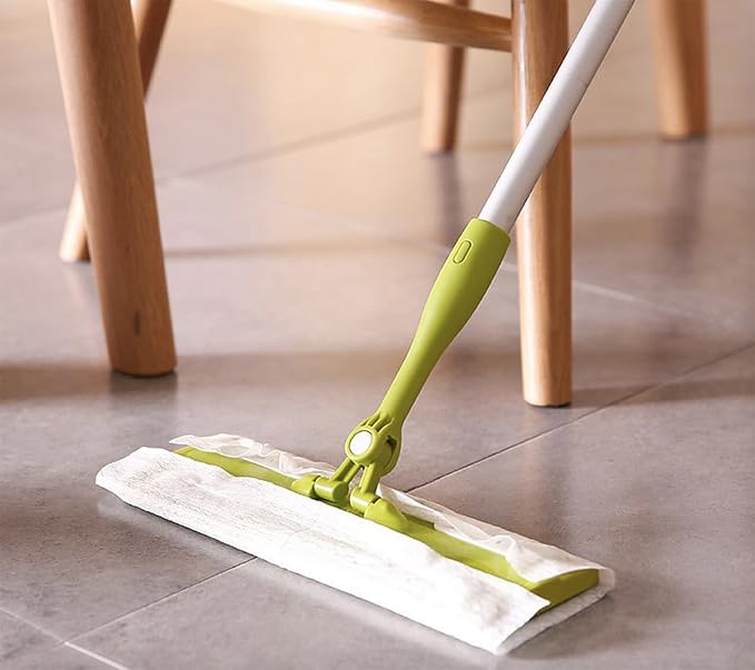 UKEENOR XL Dry Mop Refills 80 Count Disposable Dusting Cloths Dry Sweeping Refills Dry Duster Cloths Mop Pads Floor Cloth Refills Electrostatic Cloths 9.85"x16.53" Extra Large
