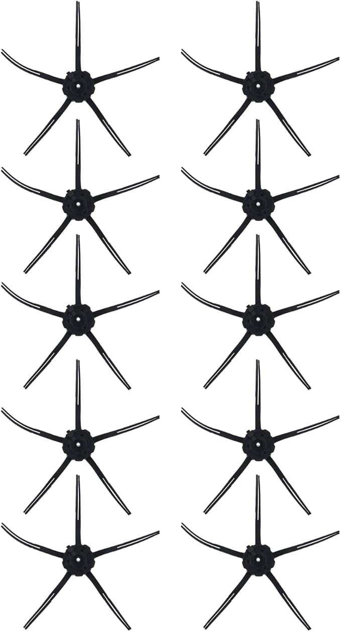 10 Pack Silicone Side Brushes Compatible for Roborock Q5 Robot Vacuum Part Accessories