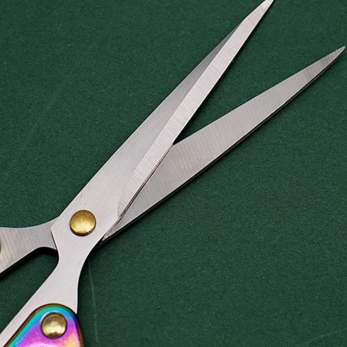 6.3" Small Sewing Scissors All Purpose Scissors Stainless Steel Tip Shears DIY Tools Office Scissor for Home Office School Sewing Fabric Handcraft Craft Art Work Needlework Daily Use Colorful
