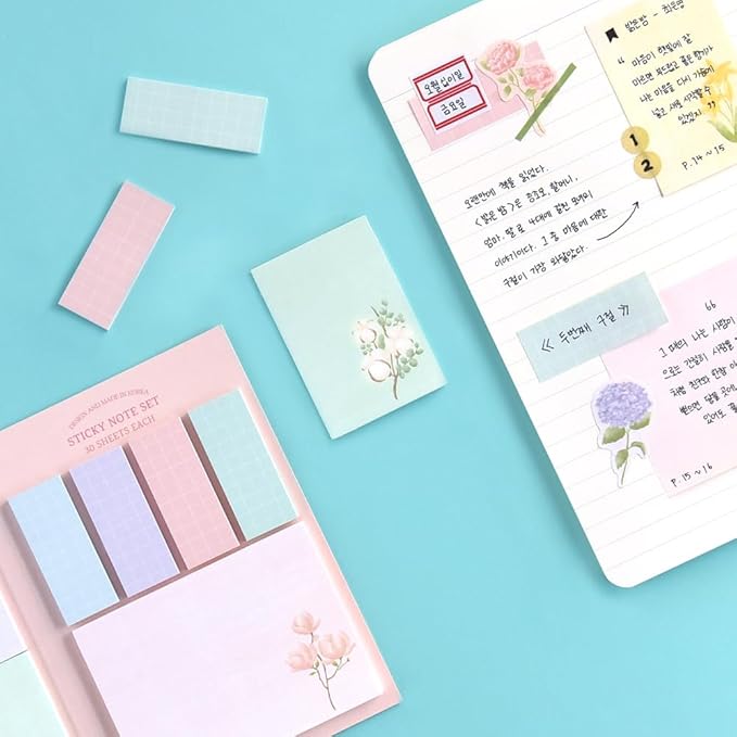 Color Palette Sticky Set - C (Sticky Note Set - Front Garden)
