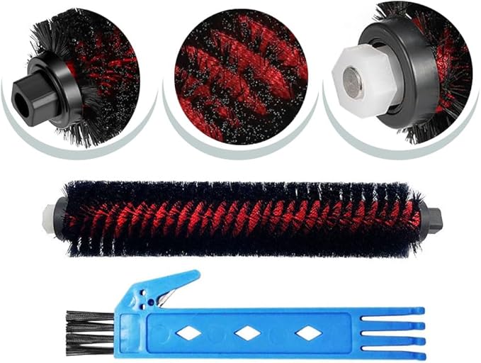 Theresa Hay Accessories for Roborock S8 Pro Ultra Robot Vacuum Cleaner Replacement Parts 22 Packs 2 Sets of Main Brushes & 4 Filters & 6 Side Brushes & 4 Mop Cloths & 4 Dust Bags