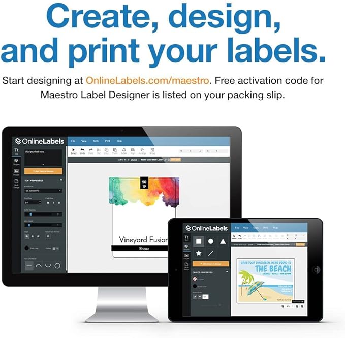 3 Inch Round Labels - Pack of 150 Circle Stickers, 25 Sheets - Inkjet or Laser Printer - Online Labels