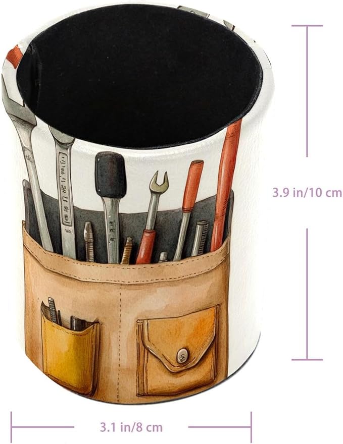 Pocket of Tools (3) Pen Holder Makeup Brushes Holder Cosmetic Storage for Home and Office