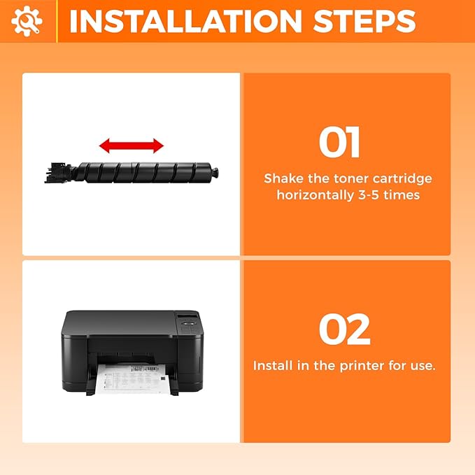 TK-8517 TK8517 Toner Cartridge 4Pack High Capacity Replacement for TK-8517K TK-8517C TK-8517M TK-8517Y Compatible with Kyocera TASKalfa 5052ci 6052ci Laser Printer Copy Ink (Black Cyan Magenta Yellow)