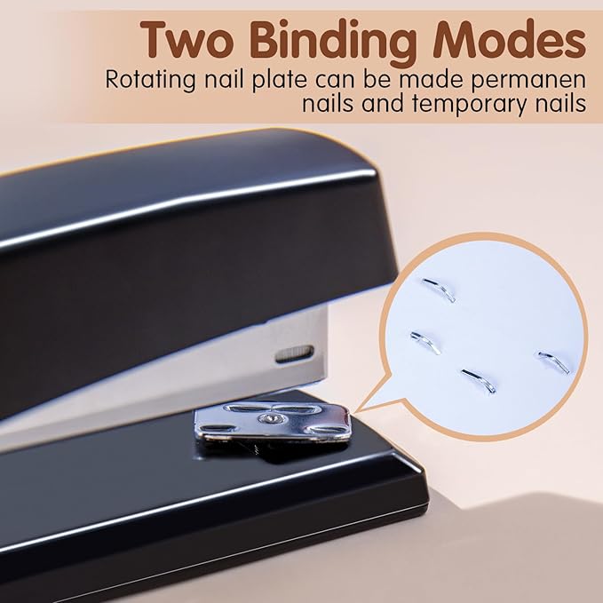 Deli Stapler, 12 Pack Staplers with 12000 Staples and 12 Staple Removers, Staplers for Desk, 25 Sheet Capacity, Black