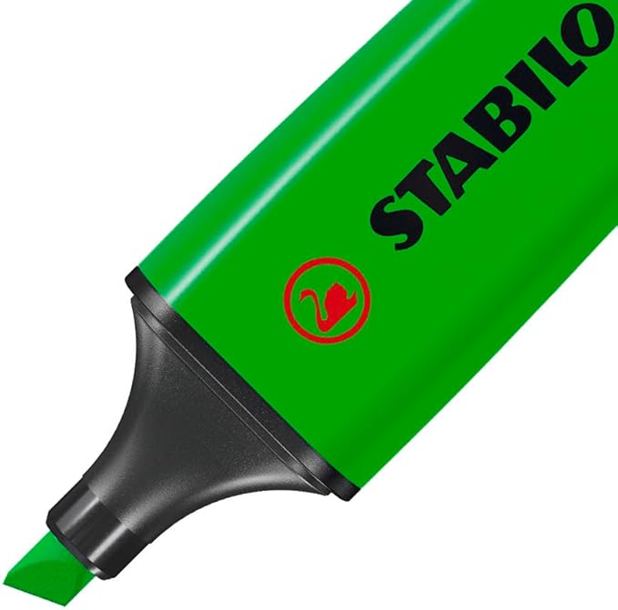 STABILO Highlighter BOSS ORIGINAL - Pack of 4 - Green