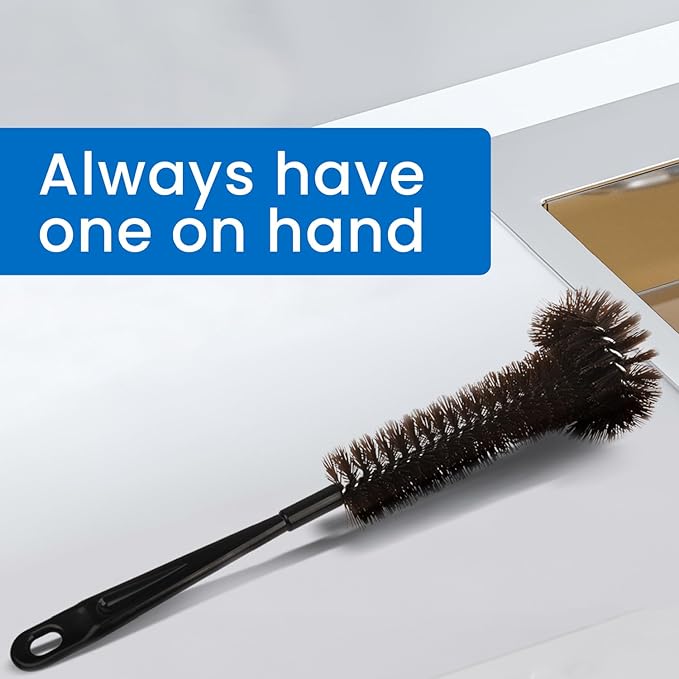 Impresa Garbage Disposal Cleaning Brush with Extra Long Handle - Eliminates Residue, Odor, and Build Up - Drain Cleaner Brush for Kitchen Sink (15 x 4 in Garbage Disposal Cleaner)