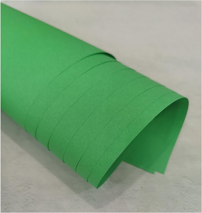 Emerald Green Copy Print Paper 8.5X11 Inches,100 Sheets Rainbow A4 Printer Paper 70GSM Colored Origami Paper for Cutting DIY Kids Art Craft