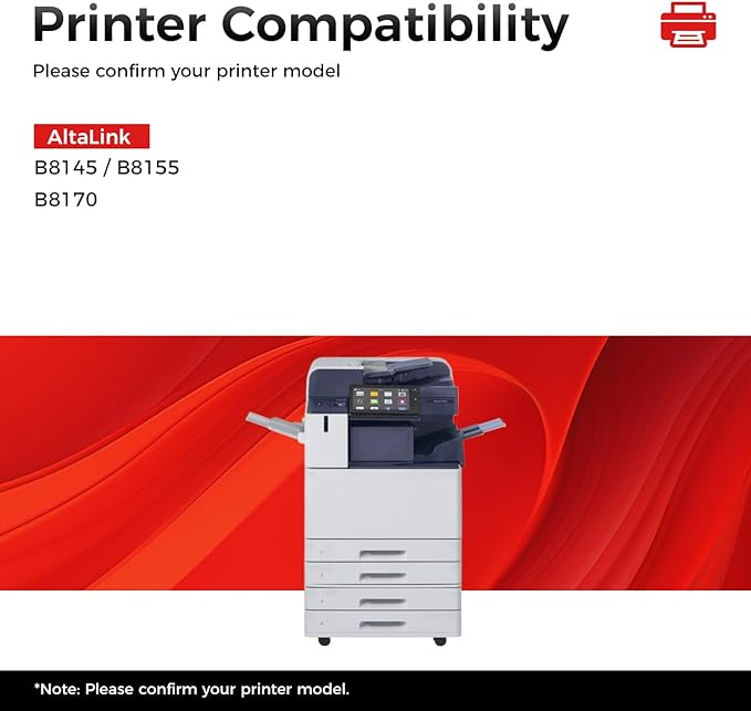 006R01771 AltaLink B8145 B8155 B8170 High Capacity Toner Cartridge Black 2-Pack Replacement for Xerox 006R01771 Toner Compatible with Xerox AltaLink B8145 B8155 B8170 Laser Printer Ink All-in-One Copy