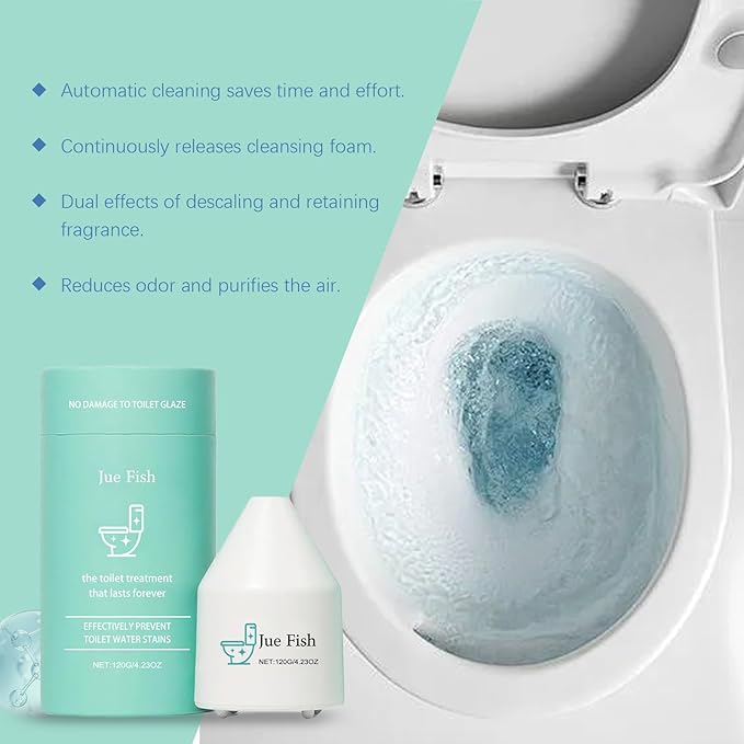 Krazy Klean Toilet Cleaner Pro,Krazy Clean Toilet Bowl Cleaner Bottle,Automatic Crazy Cleen Toilets Bowl Cleaners,Easy to Use,Long-Lasting Fresh Scent(2 pcs)