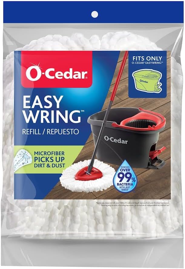 O-Cedar 2 Easywring Refills + 1 Citrus and 1 Lavender PACS (Variety Pack)