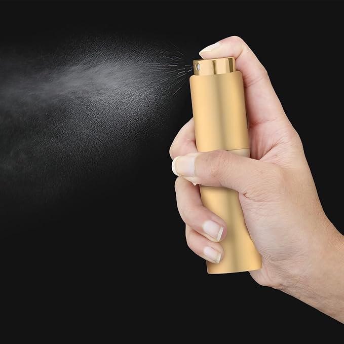 Perfume Travel Refillable Atomizer Bottle: Cologne Spray Mini for Refill - Empty Fragrance Sprayer for Men - Large Size 20ML