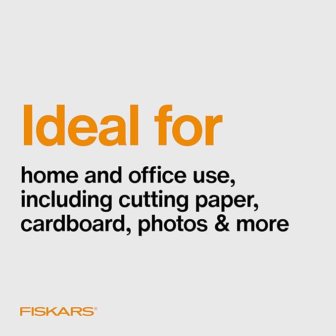 Fiskars Everyday Softgrip Titanium Scissors (8") - 2pk