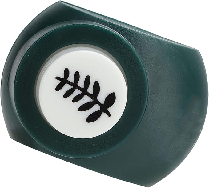 Yosoo Craft Hole Punch Shapes Set with 8pcs Paper Beautiful Paper Punch Cutter Tree Leaf Making DIY Craft Accessories Scrapbooking (Cherry Leaves)