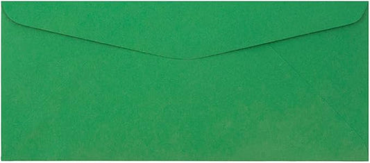 JAM PAPER #9 Business Colored Envelopes - 3 7/8 x 8 7/8 - Green Recycled - Bulk 500/Box