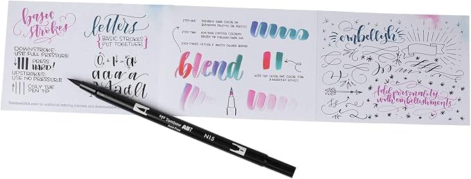 Tombow 56191 Advanced Lettering Set. Includes Need to Enhance Your Hand Lettering