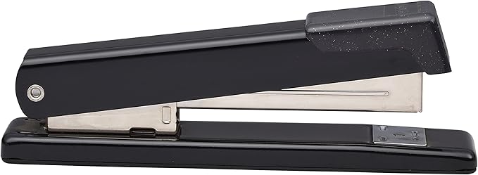 Bostitch Office Classic Metal Desktop Stapler, 20 Capacity, Dual Clinch, Opens for Tacking, Full-Strip, 6 Pack, Black