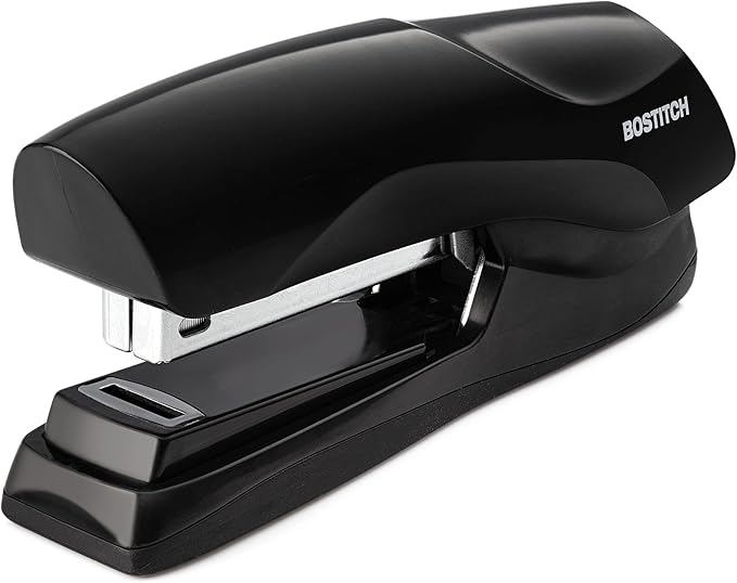 Bostitch Office Stapler Heavy Duty - 40 Sheet Stapler for Desk -Full-Strip - Includes 1260 Staples - Black