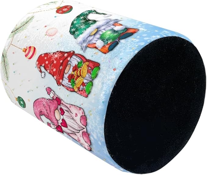 Gnomes Pen Holder Pencil Organizer Cute Pencil Cup Desk Decor Makeup Brush Holder PU Multifunctional Office Suppliesfor Home Classroom School