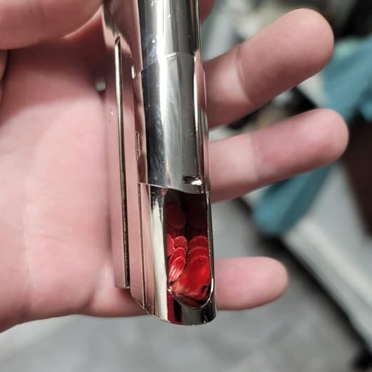 Hole Punch 1/4 Inch,Heavy Duty Single Hole Puncher, 2 Inch Deep Throat Reach, Portable Handheld for Paper, Leather, Scrapbook, Tab Paper, ID Card, PVC Card, Badge, and Photos (1/4"-6mm Hole)