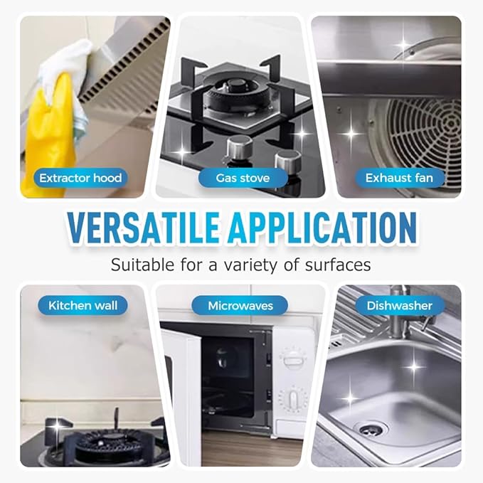 Spray Splash Cleaner 2025 New Upgraded Multi-Purpose Splash Foam Spray Splash Foam Spray Cleaner for Kitchen, Countertop, Oven Cleaning Spray (2)