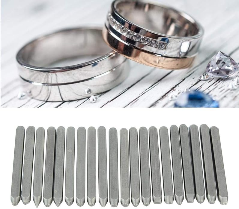 Carbon Steel Flower Hole Punch Set - Metal Stamp Punch Tool for Jewelry