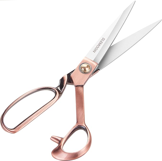 Fabric Scissors Professional 10" Sewing Scissors,Heavy Duty Shears for Fabric,Leather,Raw Materials,Dressingmaking,Upholstery Shears for Dressmakers Students Office Crafting