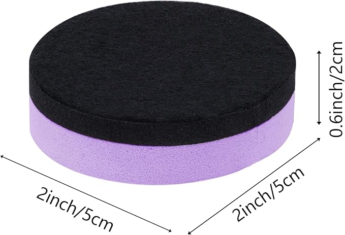 XKDOUS Round Magnetic Whiteboard Eraser 35 Pack, Small Dry Erase Eraser for Kids Classroom, 2x2 Inch Mini Dry Erase Board Eraser, Multipurpose White Board Eraser for School & Office Use (4 Colors)