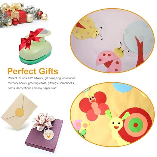 UCEC 2 Inch Circle Punch, Paper Punch, 2 Inch Hole Punch, Circle Hole Punch Cutters for Paper Crafts DIY Handmade Crafting Scrapbook Tools Cards Arts Fun Projects