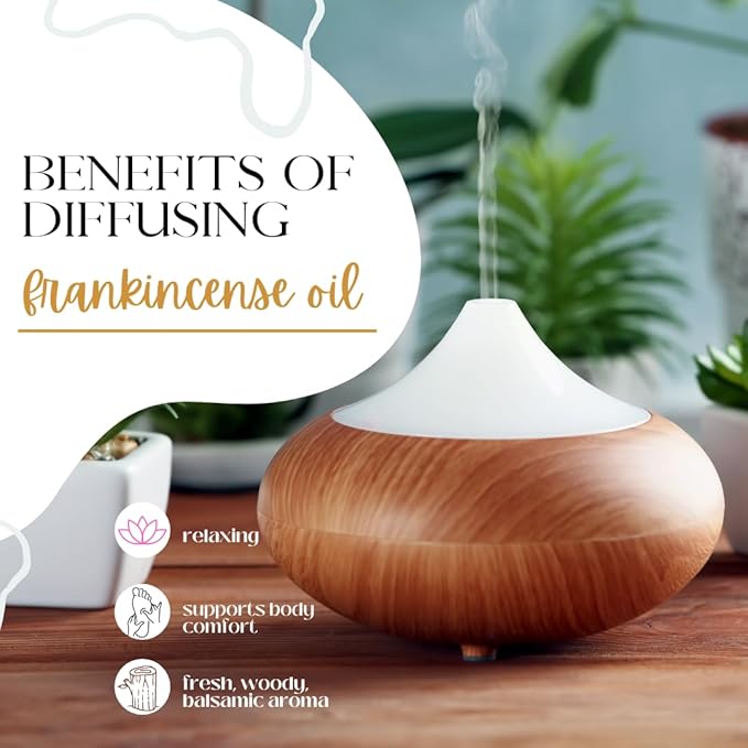 Frankincense Essential Oil - 32 fl oz -100% Pure Essential Oil - Aluminum Bottle - Greenhealth