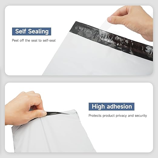 KKBESTPACK Poly Mailers Shipping Envelope Self Sealing Bags (12x15.5 200pc)