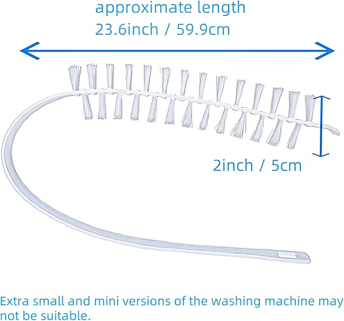 3Pcs Washing Machine Cleaning Brush, Washing Machine Brush Washing Machine Cleaner Front Load Washer Cleaner Brush Load Washer Cleaner Drum Washing Machine Cleaning Tools