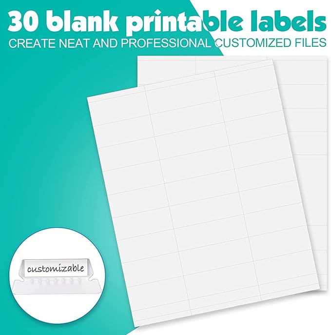 HERKKA Hanging File Folders, 30 Pack Reinforced Legal Size Hanging Folders with Heavy Duty 0 Inch Expansion, Designed for Bulky Files, Medical Charts, Adjustable Tabs, Assorted Colors