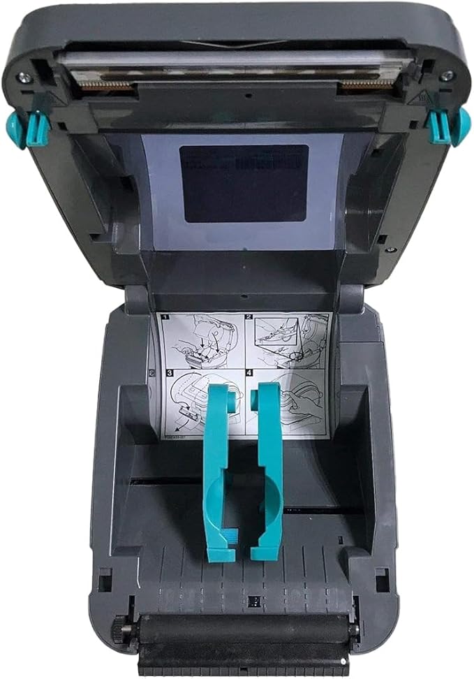 Zebra ZP450 Direct Thermal Shipping Label Printer - High-Speed ZP450-CTP Thermal Printer Bundle with USB Cable, Power Supply & Microfiber Cloth, Made for UPS Labels, Amazon FBA Barcode (Renewed)