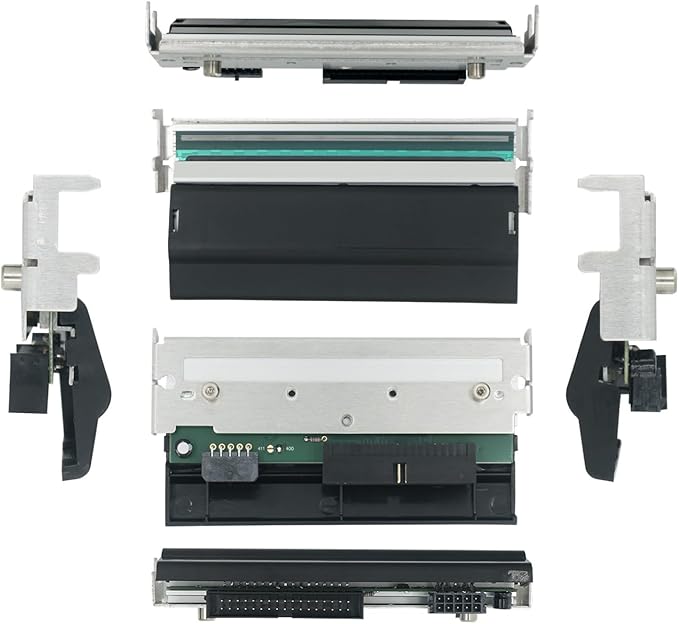 Printhead for Zebra ZM400 203dpi Thermal Label Barcode Printer,Printer Head Accessories Support Label Maker, Printing,(P/N:79800M)