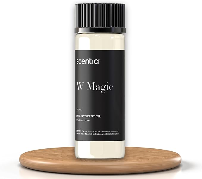 Scentia W Magic Hotel Diffuser Oil Inspired by W Signature Hotel - 20 mL 0.67 fl oz - Aromatherapy Oil for Diffusers, Candle Making & DIY Crafts