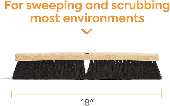 COASTWIDE 18" Push Broom Head, Tampico (CW57735)