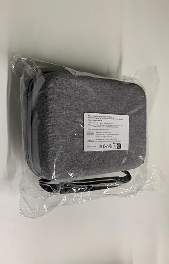 Phomemo EVA Hard Case for Label Maker Printer M110/M120/M150/M220/M250/M100/M221, TP31 Tattoo Stencil Printers - Holder for Label Machines with Tape, with Mesh Pocket for Accessories (Case Only)