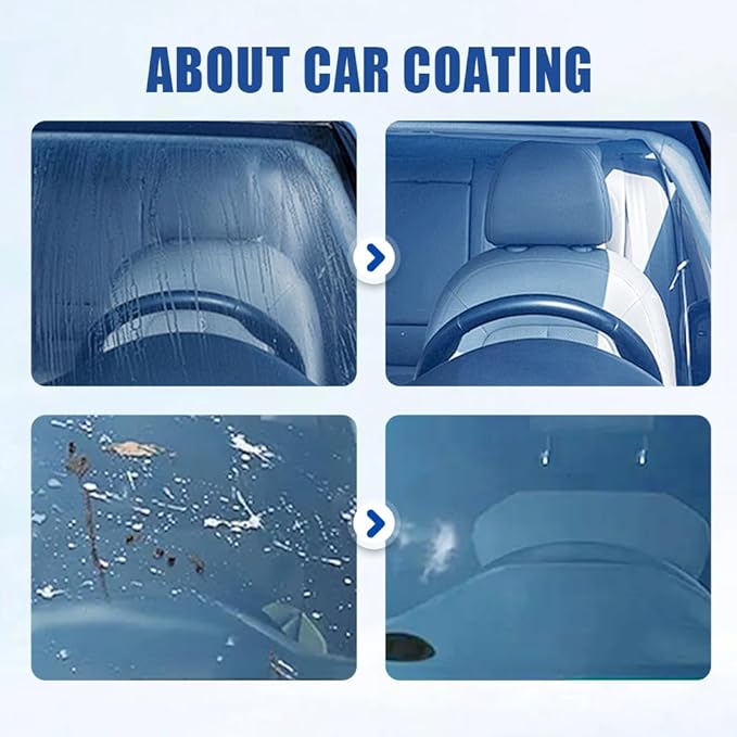2026 Handheld Glass Oil-Film Remover, New Upgrade Emulsion Cleaner Glass Cleaning Board for Cars, Multifunctional Oil Film Remover for Windshield, Car Glass Brush for Car Maintenance (2, 200g)