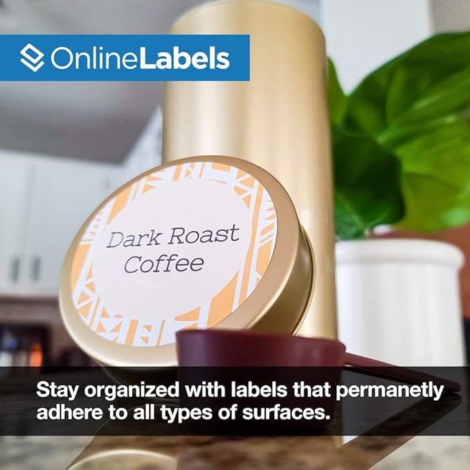 3 Inch Round Labels - Pack of 150 Circle Stickers, 25 Sheets - Inkjet or Laser Printer - Online Labels