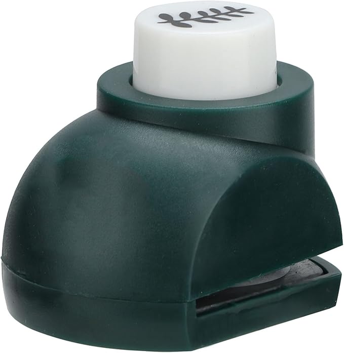 Yosoo Craft Hole Punch Shapes Set with 8pcs Paper Beautiful Paper Punch Cutter Tree Leaf Making DIY Craft Accessories Scrapbooking (Cherry Leaves)