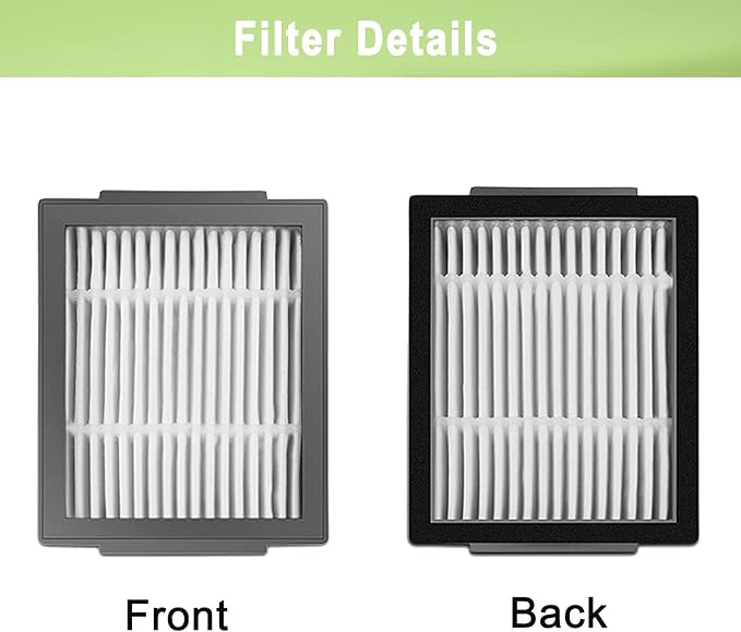18 Pack Roomba Replacement Parts for iRobot Roomba i7 i7+ i3 i3+ i4 J7J7+/Plus i6 i6+ i5+j5+ i8 +/Plus E5 E6 E7 I & E & J Series Vacuum Cleaner, 2 Set of Roller Brush & 8 Filters & 8 Side Brushes
