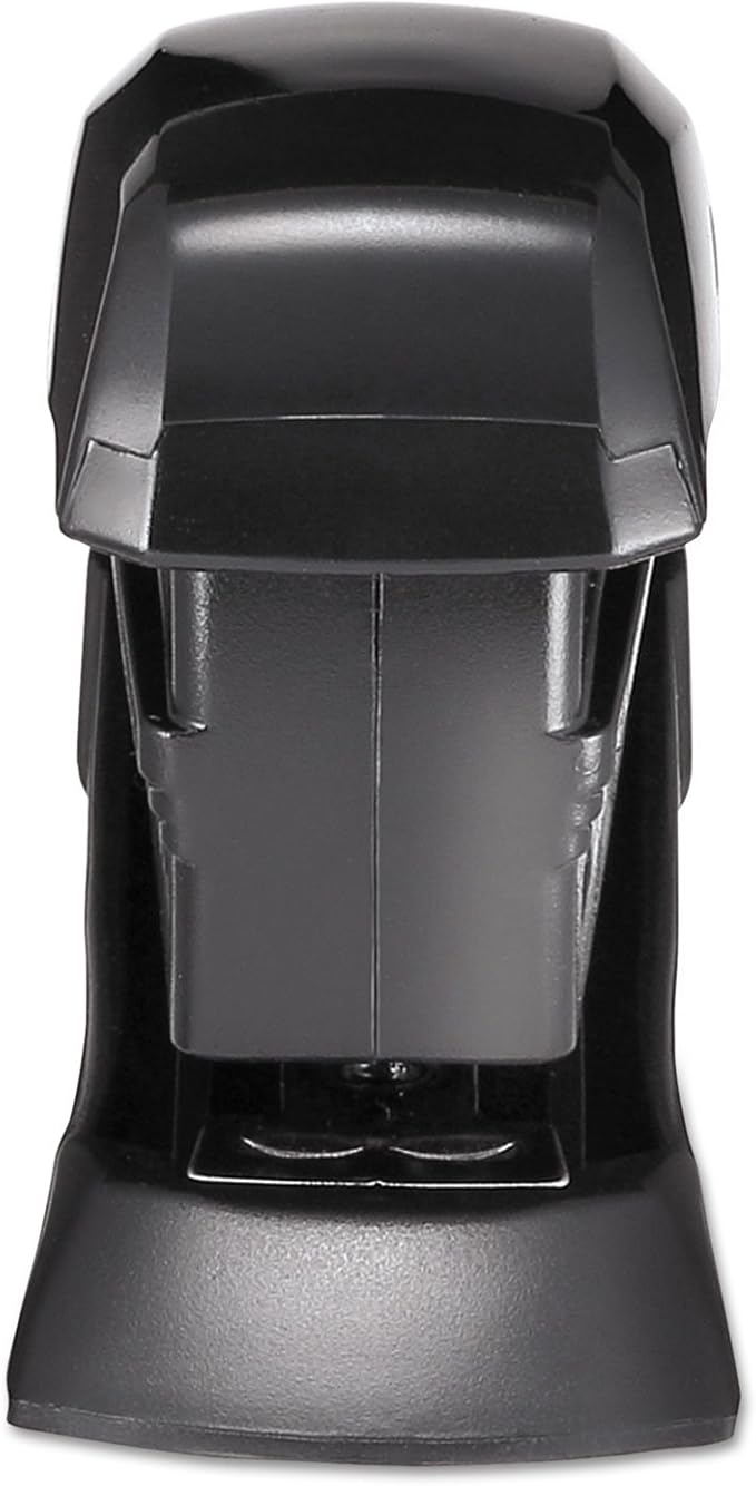 Bostitch Office Inspire Stapler, 15 Sheet Capacity, One Finger Use, No Effort, Spring Powered Stapler, Black